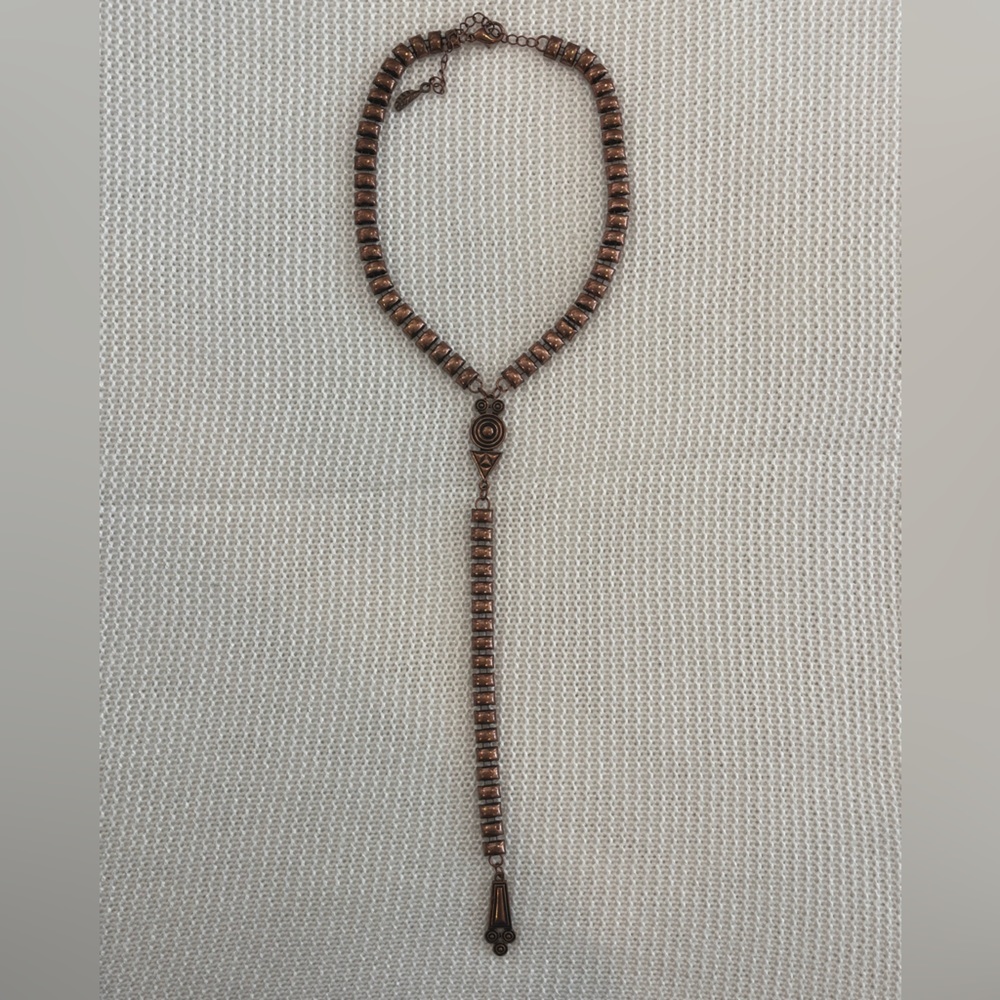 LF bronze necklace!